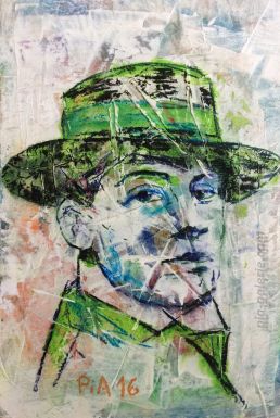 L'homme au chapeau vert (2016)